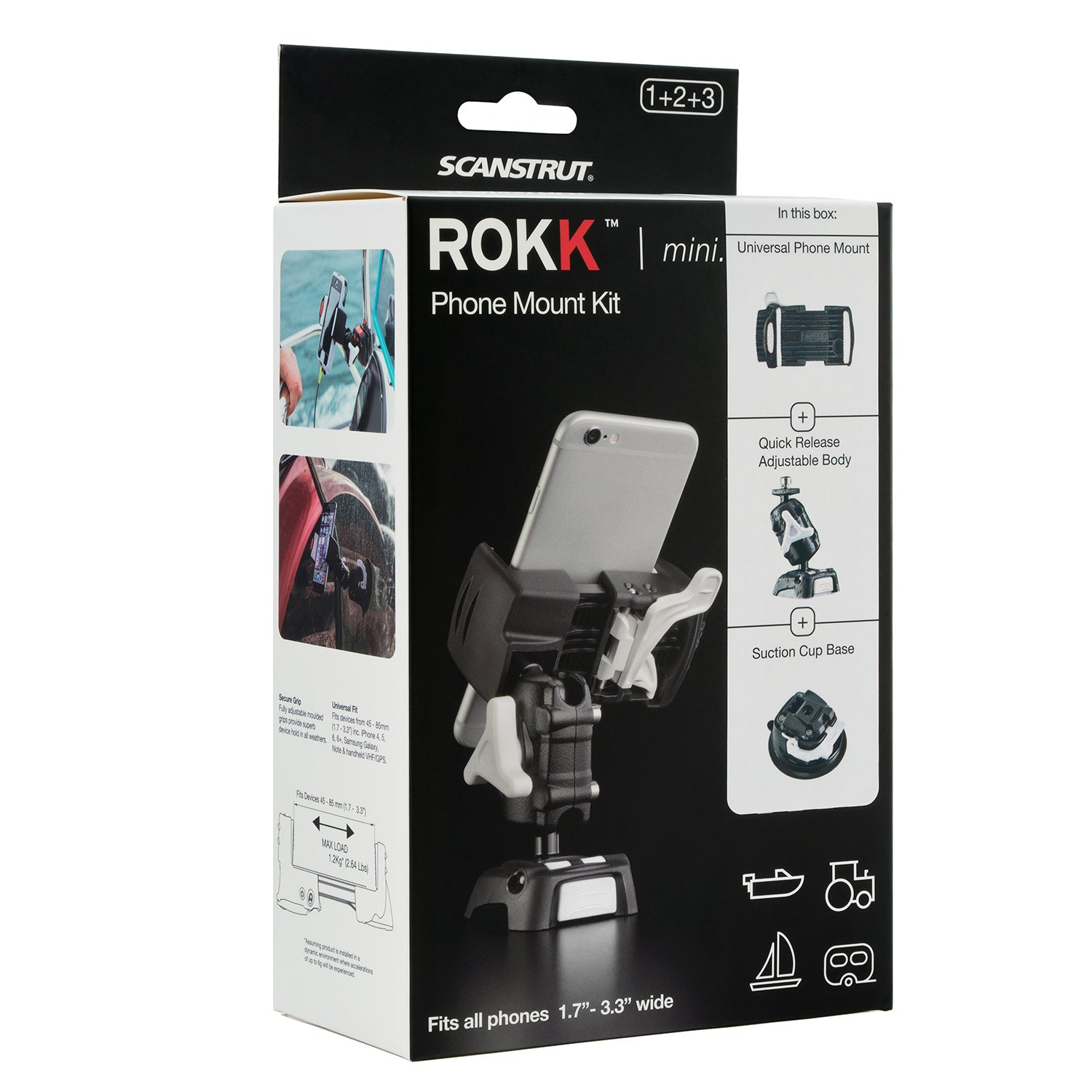 ROKK-Ladung + wasserdichte Dual-USB-Ladesteckdose 12V / 24V – ROKK