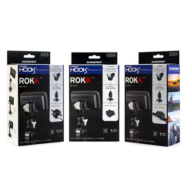 ROKK Mini Lowrance HOOK 2 Pro Mount Kit